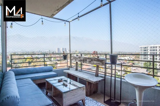 Departamento Con Vista En Venta De 3 Dorm. En Las Condes