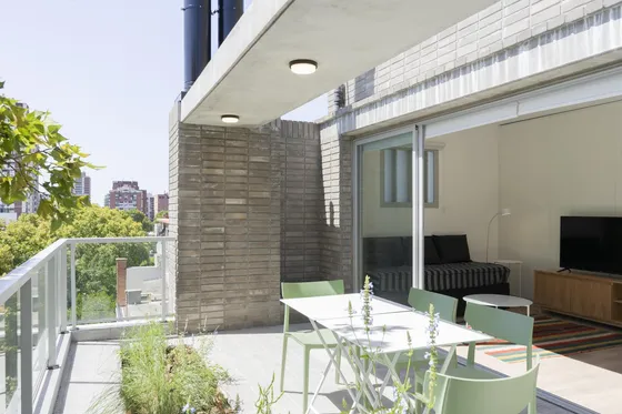 Departamento En  Venta En Belgrano  Con Terraza