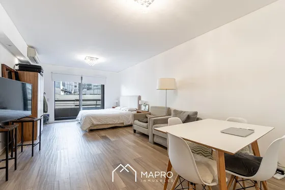 Amplio Y Luminoso Monoambiente Con Amenities En Quartier Basavilbaso 