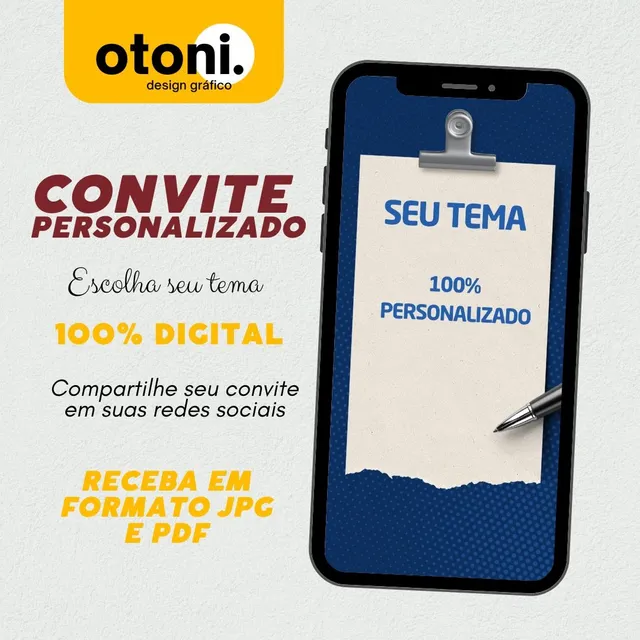 Convite Digital Personalizado