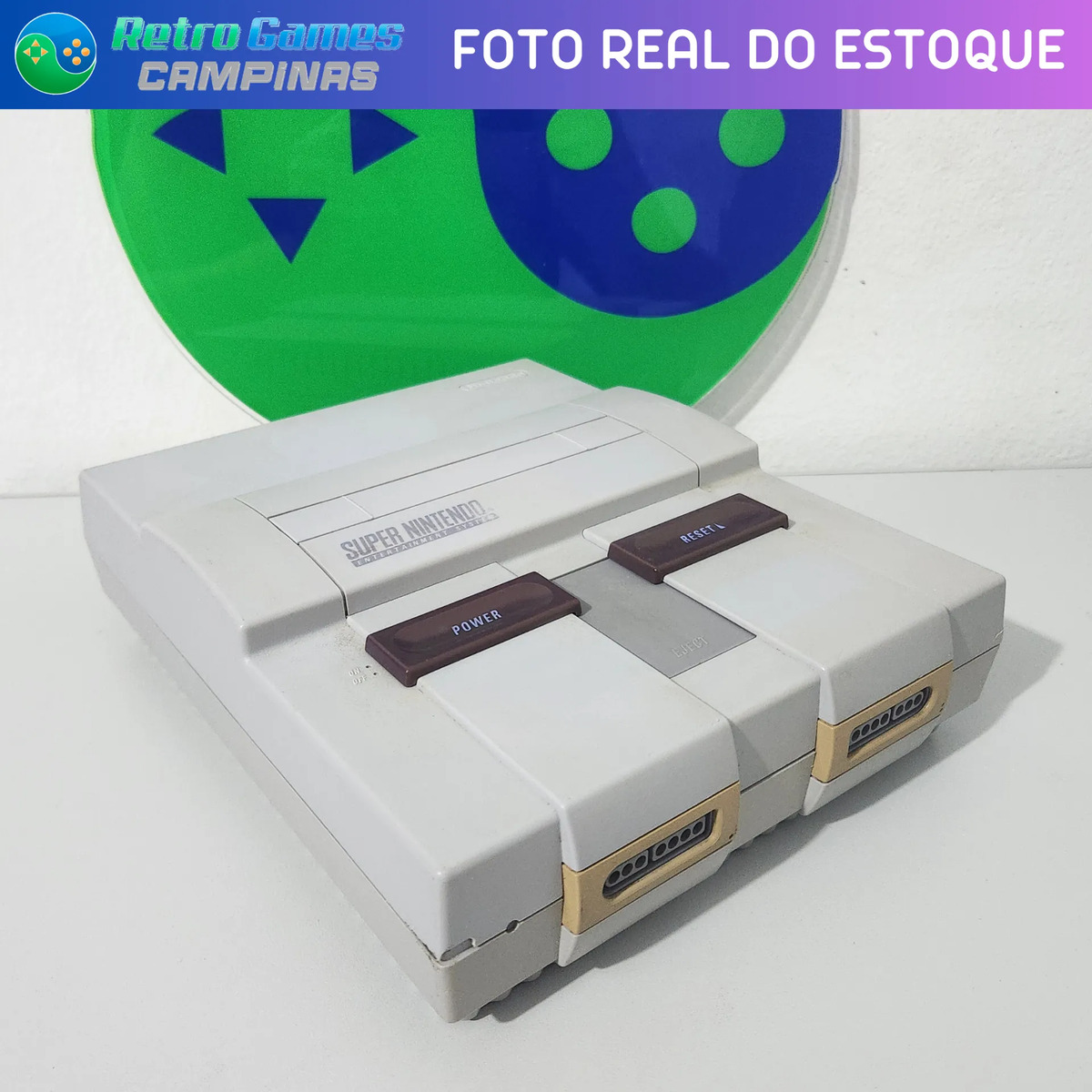 Console Super Nintendo original SNES completo com fita