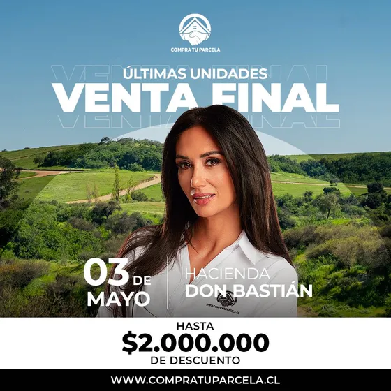 Parcelas A 2 Horas Santiago A 45 Min Playa (102857)