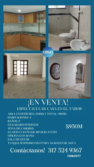Espectacular Casa En El Tabor