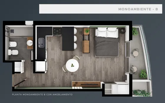 Vende Monoambiente Lussus 2 En San Lorenzo