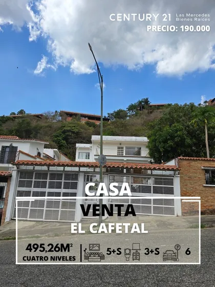 Casa En Venta En El Cafetal