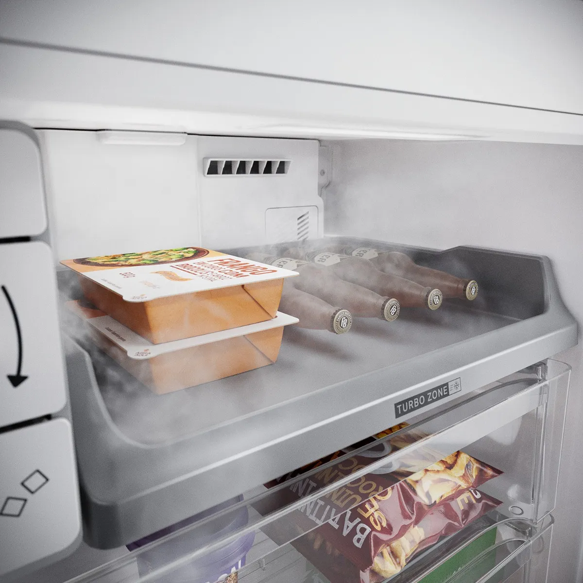 Geladeira Brastemp Frost Free French Door Preta - Bro85me - Imagem 4