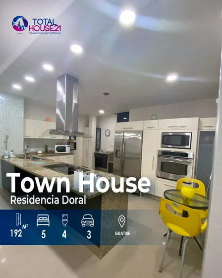 Town House En Venta Residencia Doral  Sector, Vega Arriba Guatire Edo. Miranda