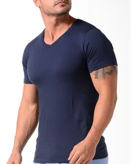 Camisetas gef hombre cuello v new arrivals