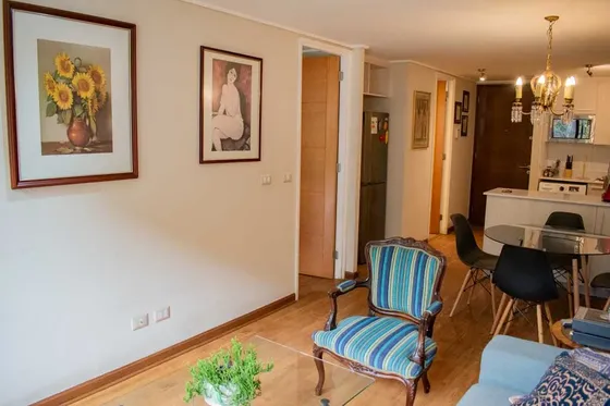 Arriendo Depto Amoblado 1 Habitación - Ñuñoa (5210)
