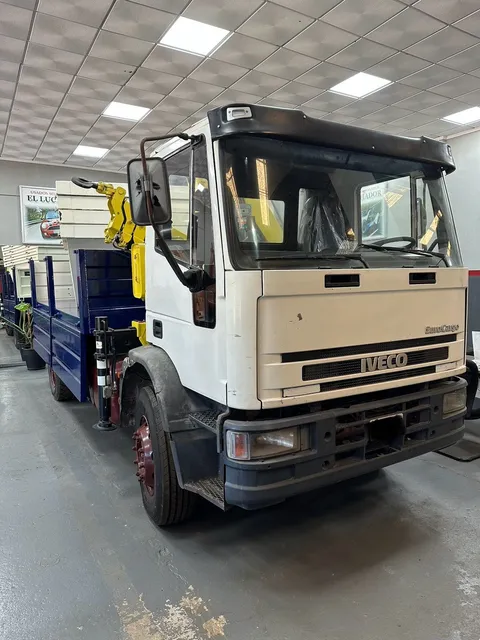Iveco Con Volcadora Nueva E Hidrogrua 8tn A Pie De Camión!
