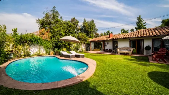 Casa En Venta En Lo Barnechea