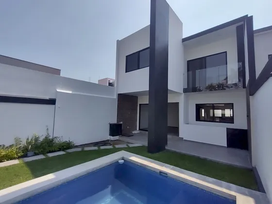Casa Nueva Minimalista En Brisas De Cuernavaca, Temixco Morelos.