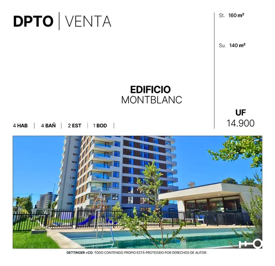 Departamento En Venta - Edificio Mont Blanc