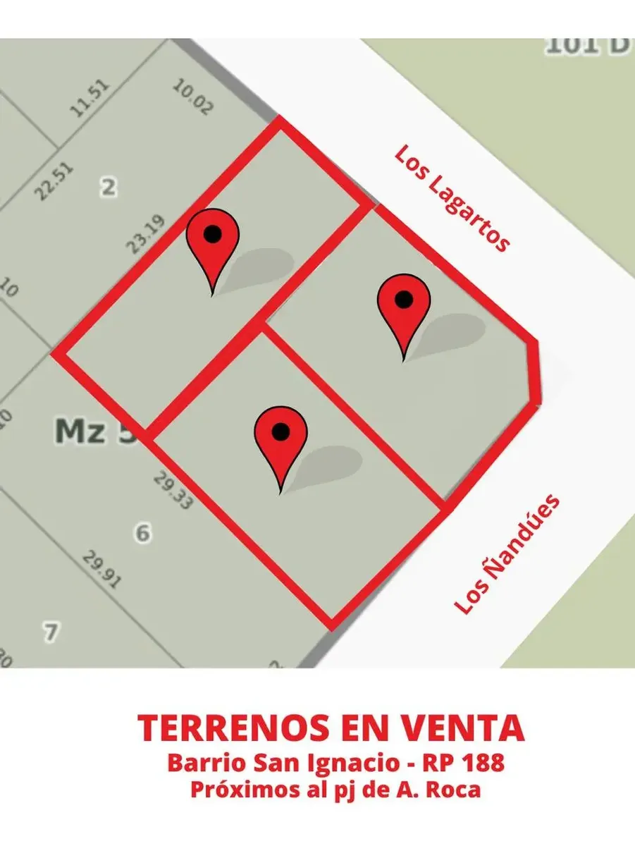 Land for Sale in San Ignacio Neighborhood in Junín