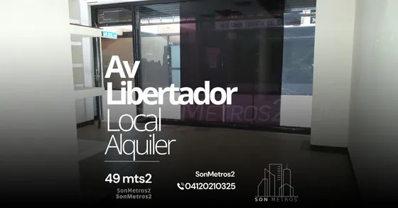 Local Alquiler Av Libertador No Esta A Pie De Calle 49 Mts2 Sonmetros2 B-9qnx 0306