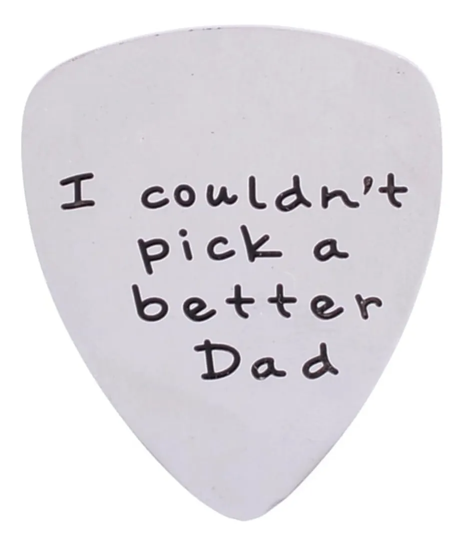 I Couldn't Pick a Better Boyfriend púa de guitarra, regalos personalizados para músico