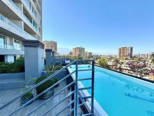 Arriendo Departamento Amoblado Equipado En Barrio Italia