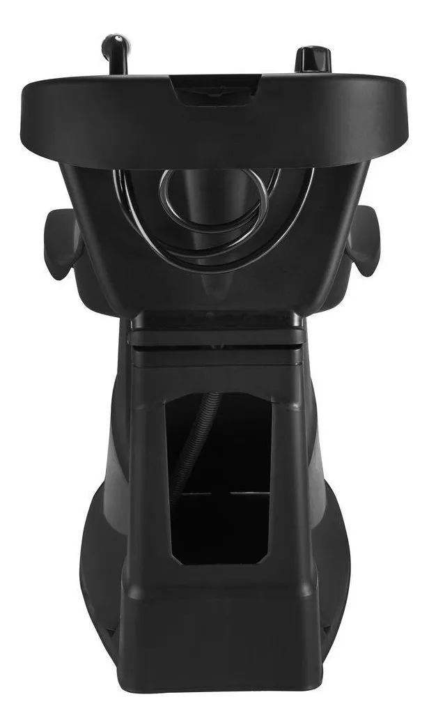 Lavatório Cabeleireiro Cuba Reclinável Salão Preto Dompel - Imagem 4