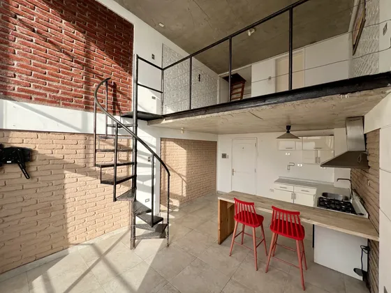Loft Moderno Con Vista Y Estacionamiento Parque Inglés