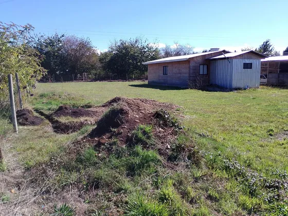 Venta De Parcela En Lanco - 2 Lotes - Casa Construida