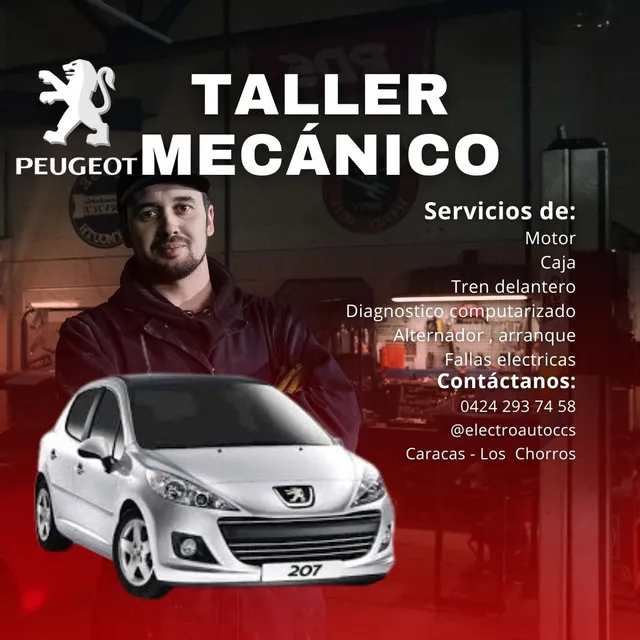 Peugeot Taller Electricidad Electronica Mecanica Domicilio