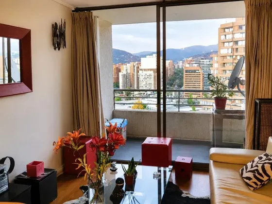 Departamento En Arriendo De 1 Dorm. En Las Condes