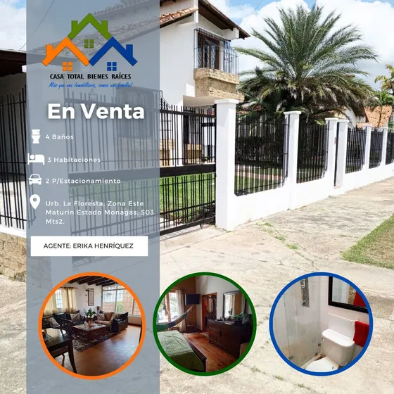 Se Vende Casa En La Urbanizacion La Floresta Zona Este