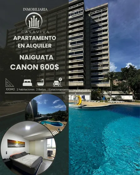 En Alquiler Comodo Apartamento En Naiguata