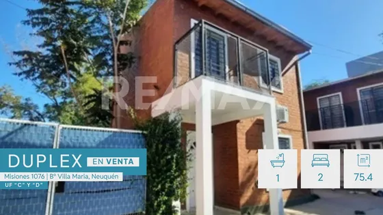 Duplex 2 Dorm. En B° Villa Maria, Neuquén