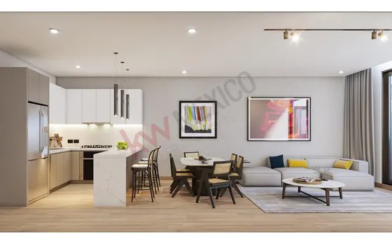 Preventa De Departamentos Cobian Living. Modelo Wolf.