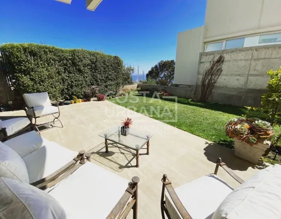 Soleada Casa En Viña Del Mar Alto