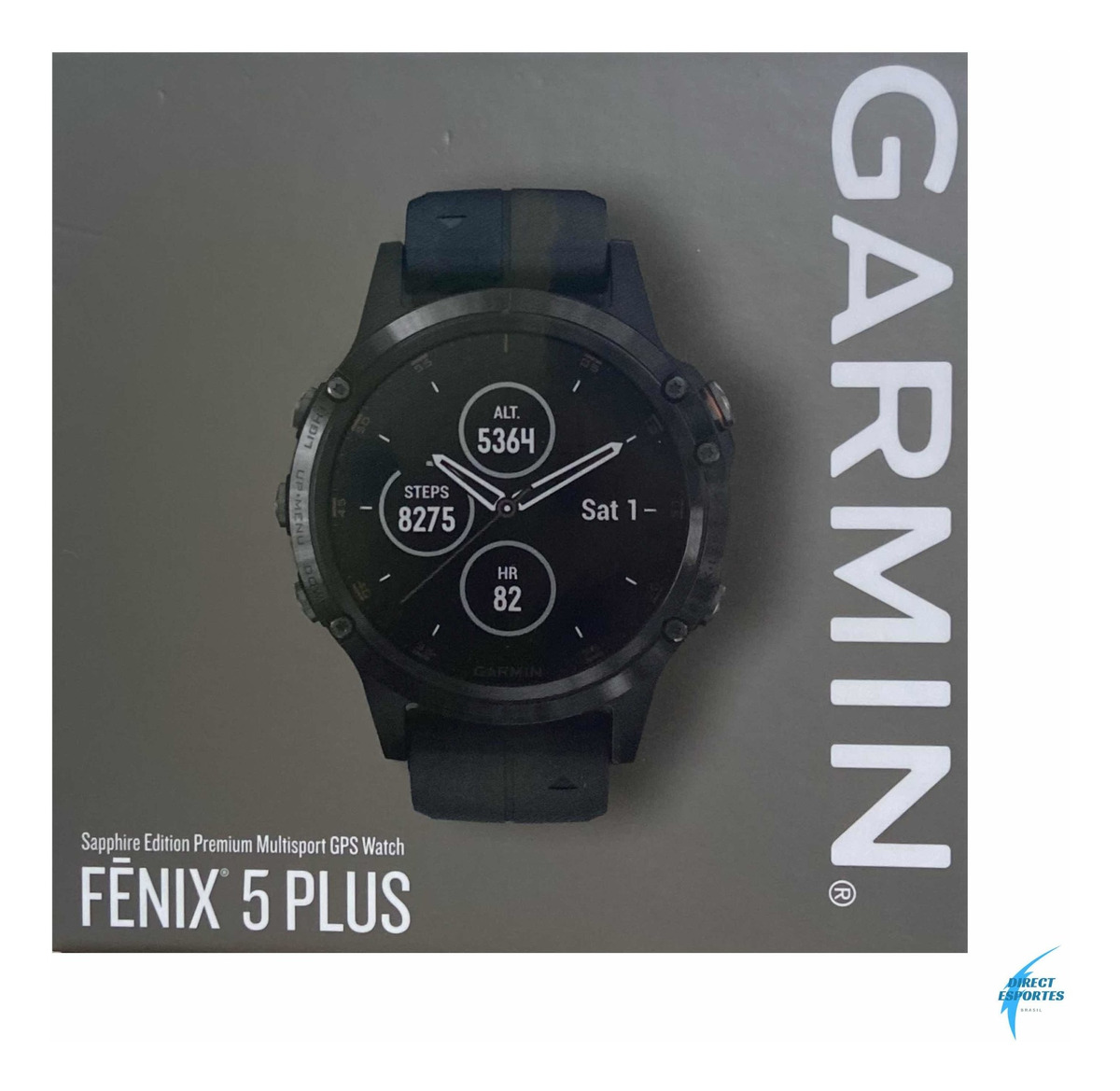 Garmin Fenix 5 Plus Sapphire Titanium (lacrado) | Mercado Livre