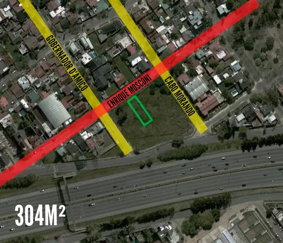 Terreno En Venta - 304mts2 - Morón