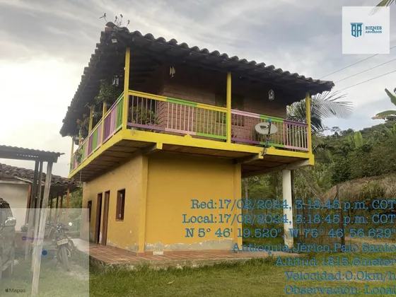 Finca Con Lote En Venta Jerico Antioquia,vereda Estrella Nueva