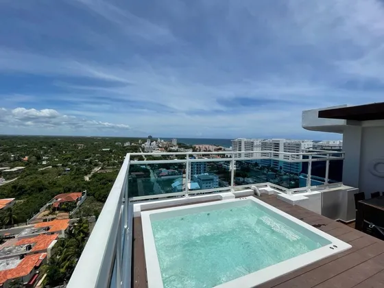 Penthouse En Juan Dolio Torre Las Velas A Pasos De Playa Marbella Y Hemingway 