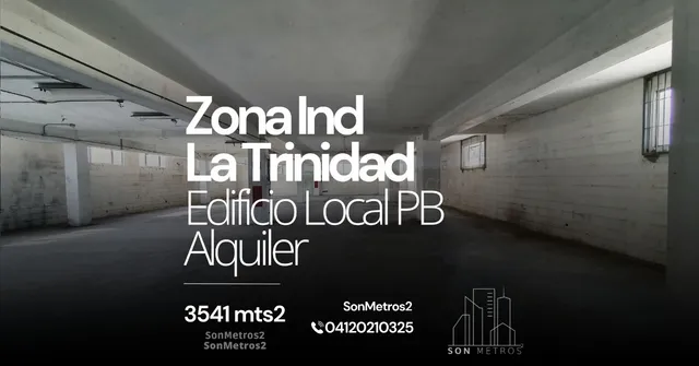 Edificio Local Comercial Deposito Oficina Alquiler Zona Ind De La Trinidad 3541 Mts2 Sonmetros2