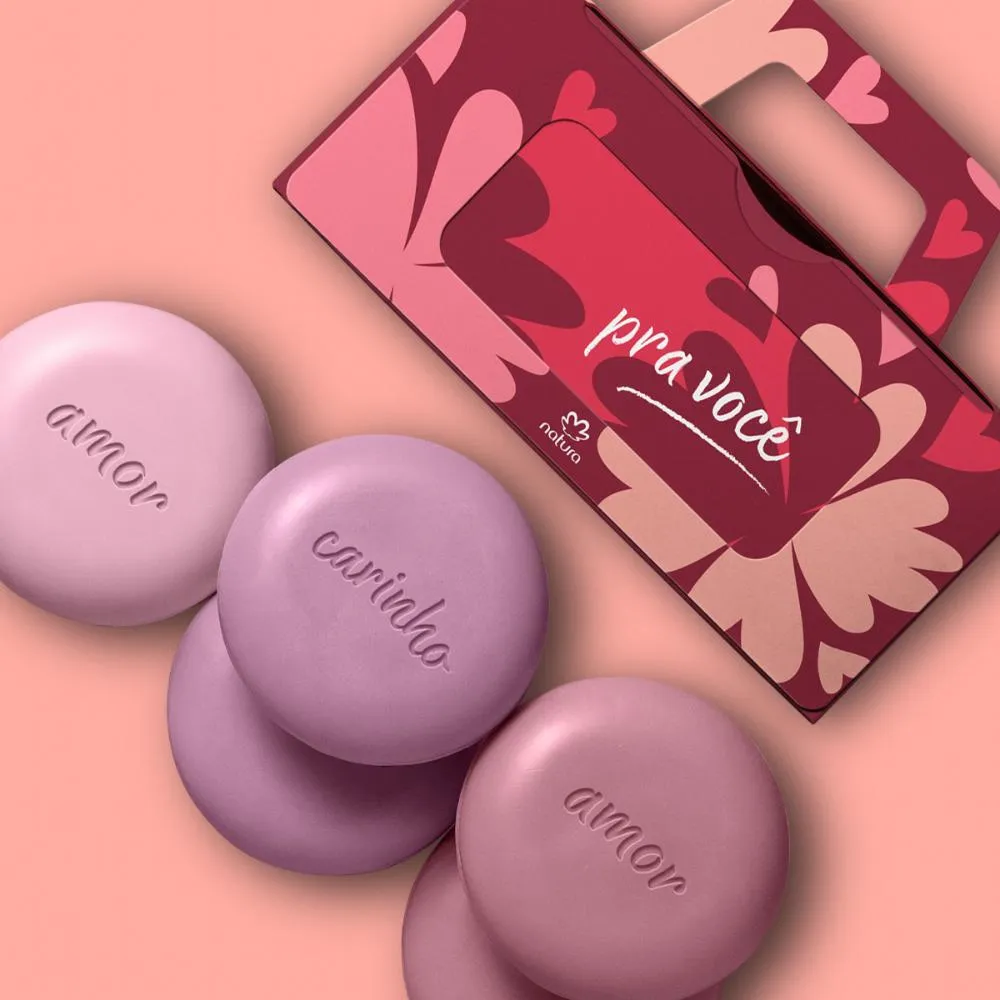 Natura Tododia Sabonetes Sortidos Amor E Carinho 5un 90g
