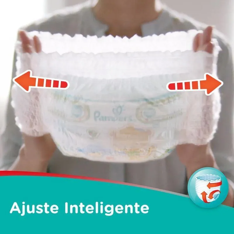 Fralda Pampers Pants Ajuste Total Mega Tamanho G 36 Unidades