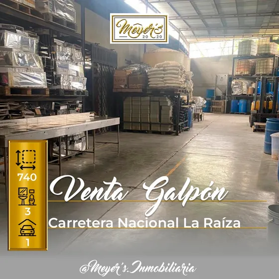Venta Galpón Carretera Nacional La Raíza Santa Teresa Del Tuy 