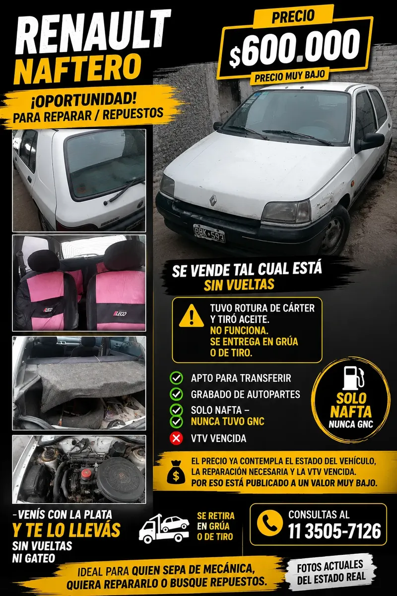 Renault Clio 1.6 Rn