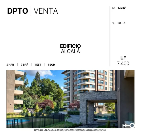 Departamento En Venta - Edificio Alcalá