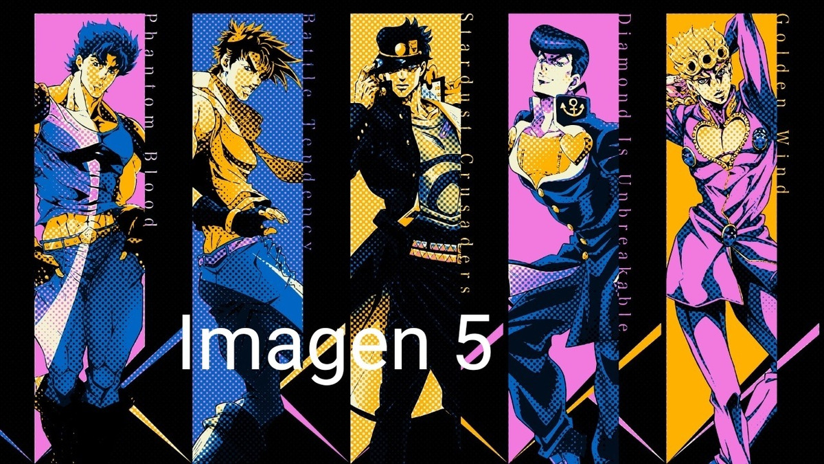 4 Posters Jojo's Bizarre Adventure 33x48.3cm C/u | Mercado Libre