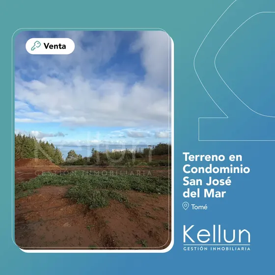 Oportunidad Terreno En Condominio / San José Del Mar En Tomé