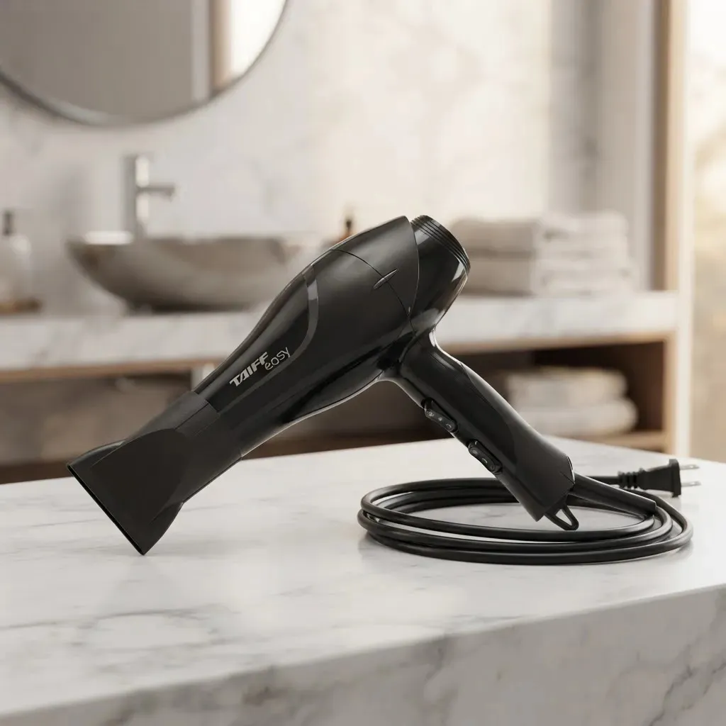 Secador De Cabelos Motor Ac Profissional Easy 1700w Taiff Preto — foto 6