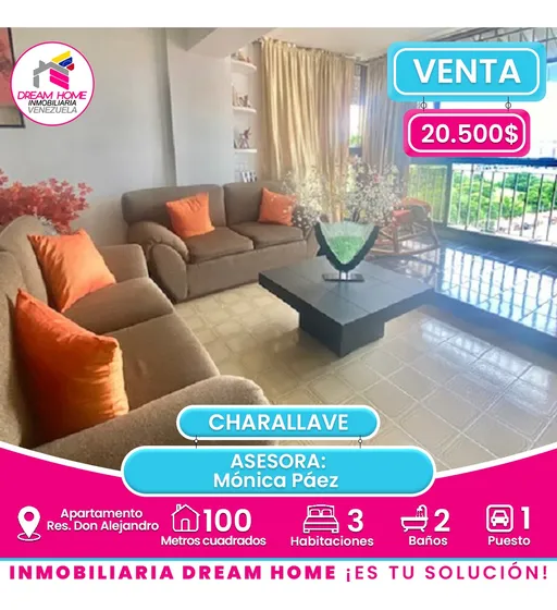Apartamento En Venta Res Don Alejandro  Charallave