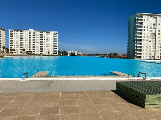 Arriendo Año Corrido, Cómodo Departamento En Laguna Bahía