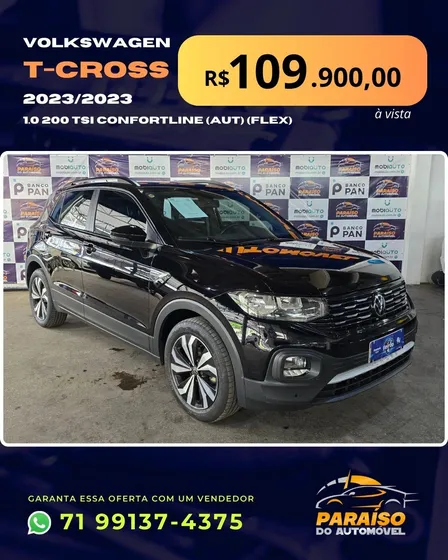 Volkswagen T-cross 1.0 200 Tsi Total Flex Comfortline Automático