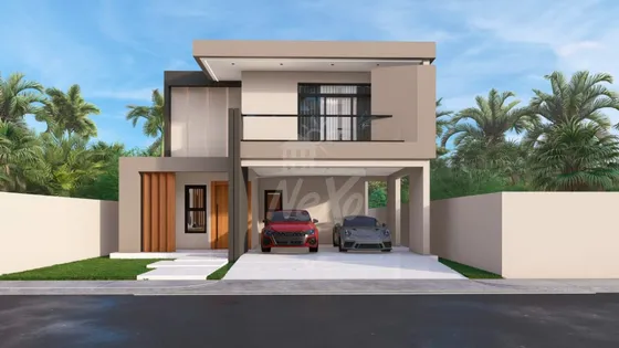 Venta Casa Moderna En Proyecto Cerrado, Vigilancia 24 Horas Y Control De Acceso, Santiago (hfc-236)