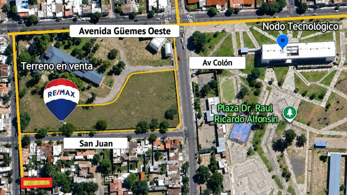 Terreno En Venta Cerrado En Zona Nodo Tecnologico