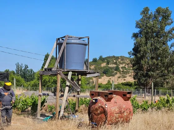 Parcela Con Agua Y Luz A 130 Kms De Santiago